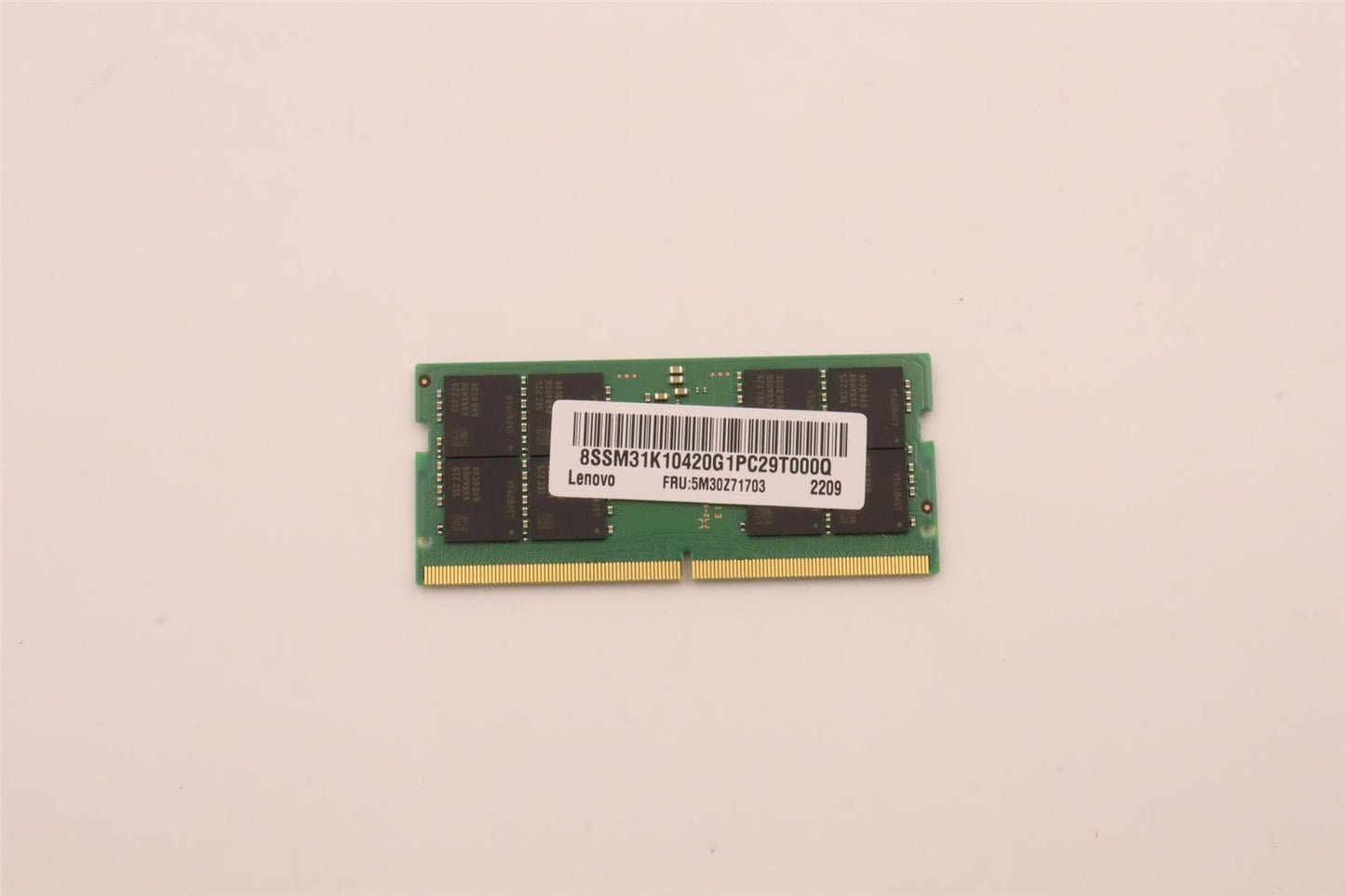 Lenovo 5M30Z71703 MEMORY SODIMM,32GB, DDR5,4800,Micron