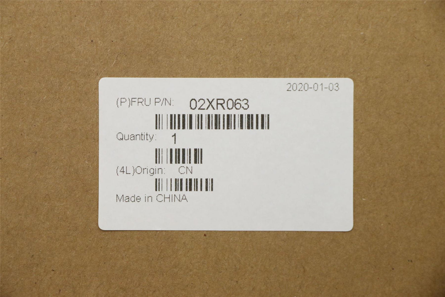 Lenovo FHD/UHD A-Cover ASM,IR,X1E-Gen2 02XR063