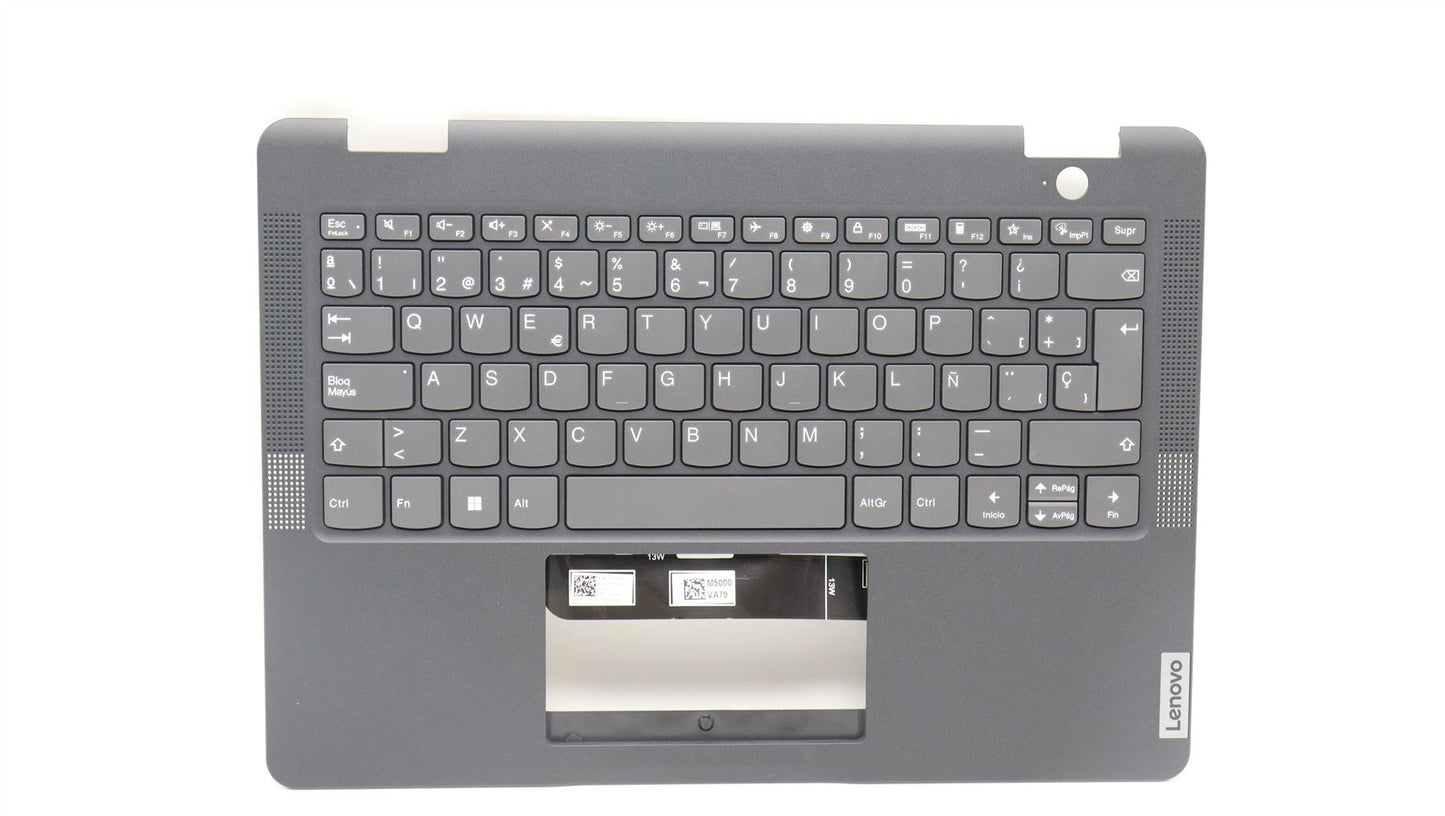 Lenovo 13w Gen 2 Keyboard Palmrest Top Cover Spanish Black 5M11F25663