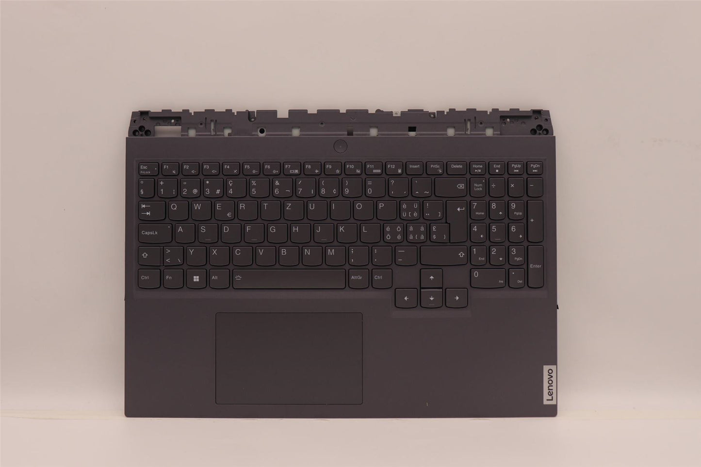 Lenovo 5 16IAH7H Palmrest Cover Touchpad Keyboard Switzerland Backlit 5CB1F38512