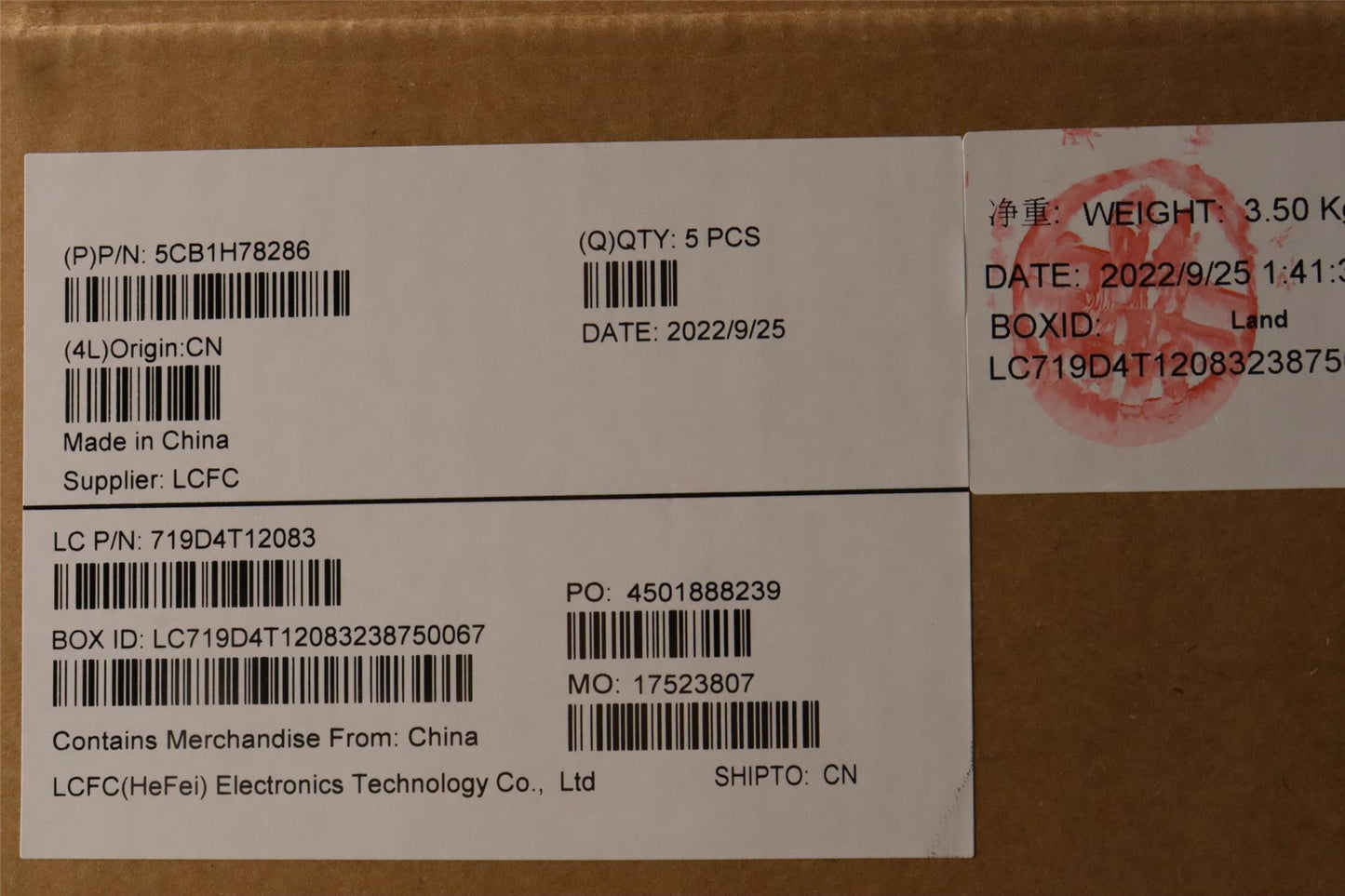 Lenovo IdeaPad 3 15IAU7 Palmrest Cover Touchpad Keyboard Spanish 5CB1H78286