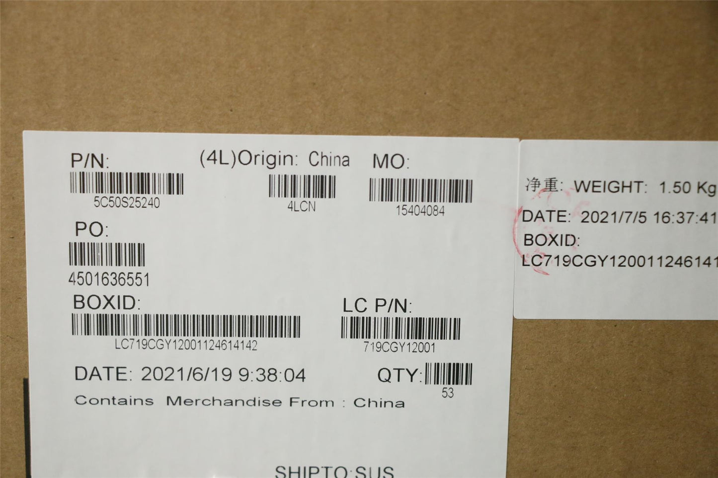 Lenovo Yoga 7-14ACN6 USB Board 5C50S25240