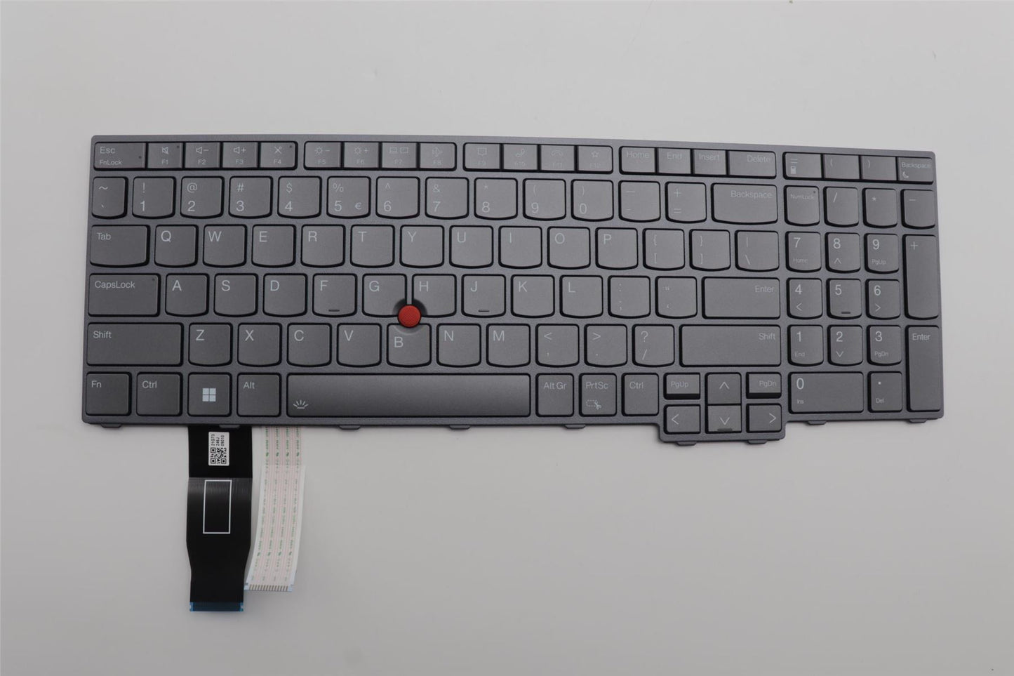 Lenovo ThinkPad T16 Gen 2 P16s Gen 2 Keyboard US Euro Grey Backlit 5N21K05473