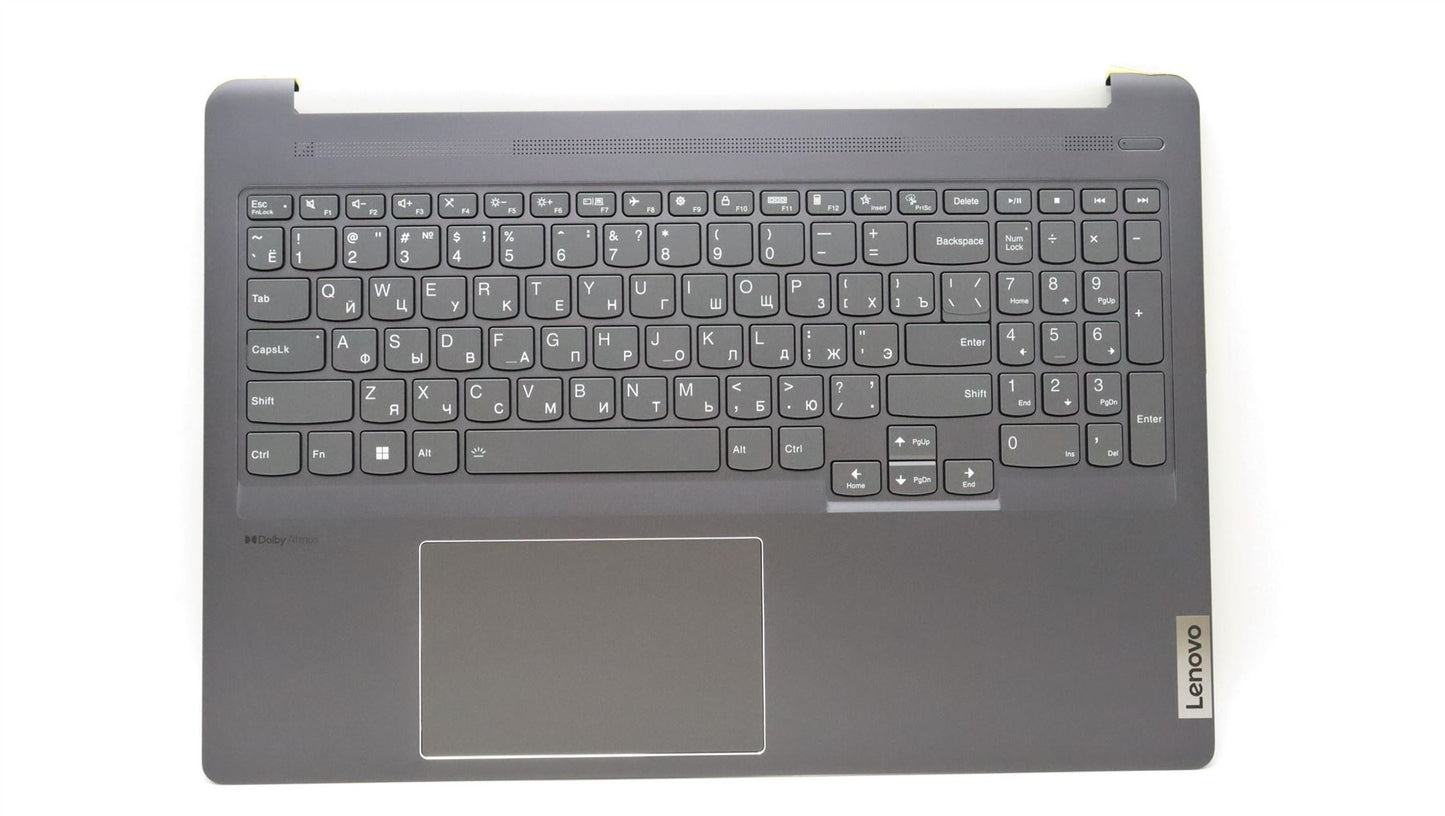 Lenovo IdeaPad 5 16ARH7 Palmrest Cover Touchpad Keyboard Russian 5CB1J08867