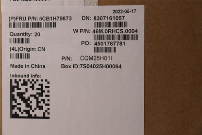 Lenovo IdeaPad 5 14IAU7 LCD Cover Rear Back Housing Black 5CB1H79873
