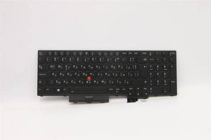 Lenovo ThinkPad T15g Gen 2 P15 Gen 2 s Keyboard Bulgarian Black 5N21B44372