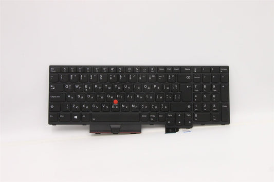 Lenovo ThinkPad T15g Gen 2 P15 Gen 2 s Keyboard Bulgarian Black 5N21B44372