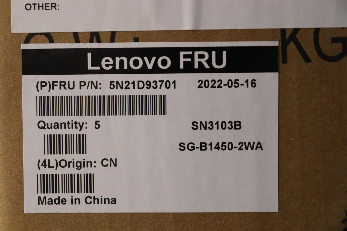 Lenovo ThinkPad T16 Gen 1 P16s Gen 1 L15 Gen 3 s Keyboard Black 5N21D93701