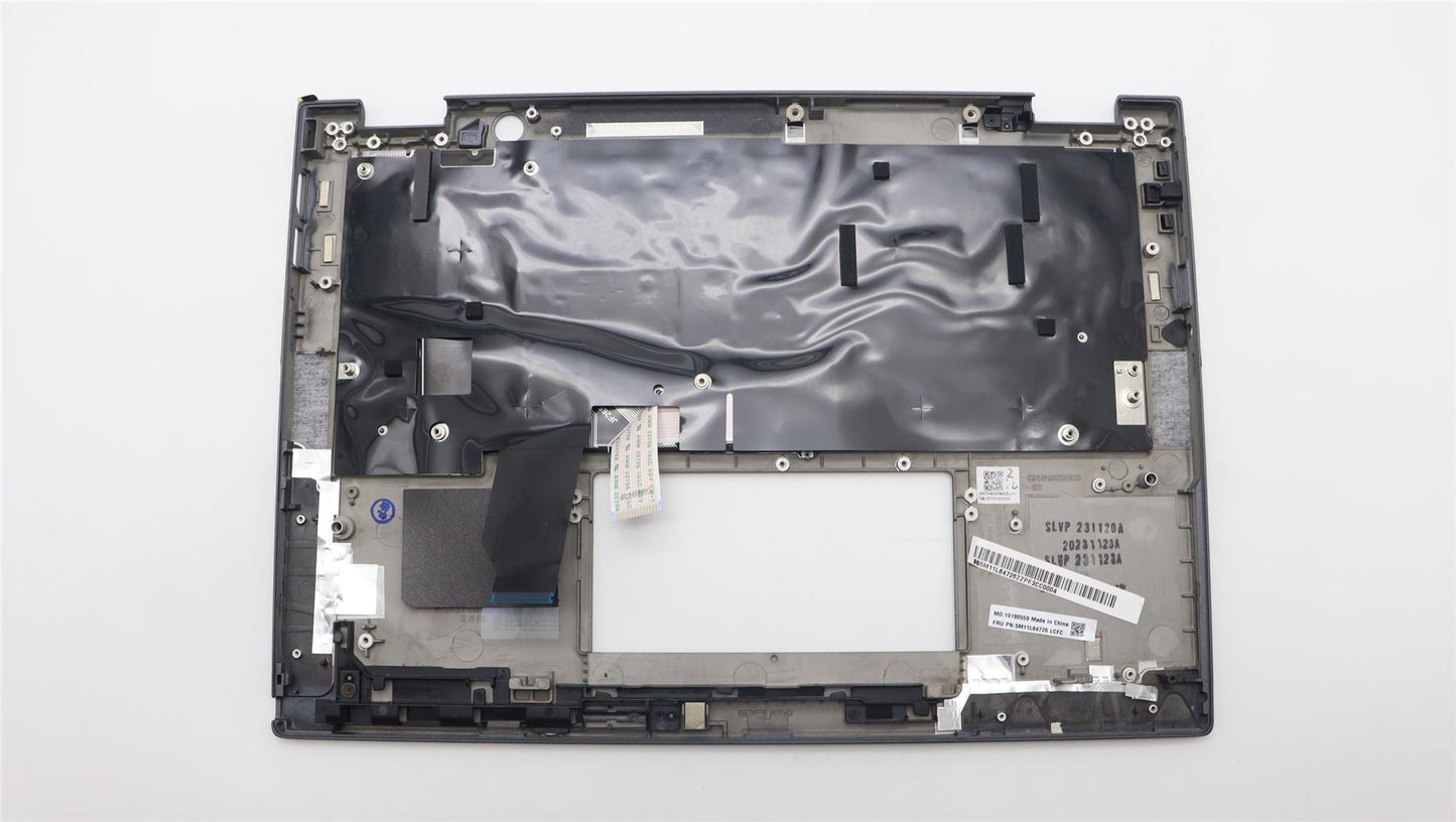 Lenovo ThinkPad X13 Gen 4 Keyboard Palmrest Top Cover Portuguese Grey 5M11L64726