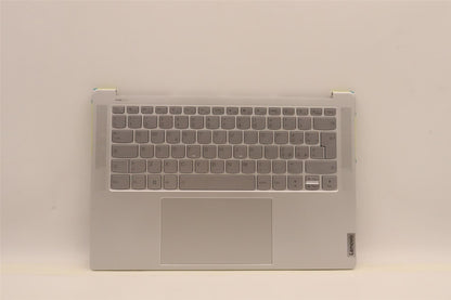 Lenovo Yoga 7 14IAH7 Palmrest Cover Touchpad Keyboard Italian Silver 5CB1J30311