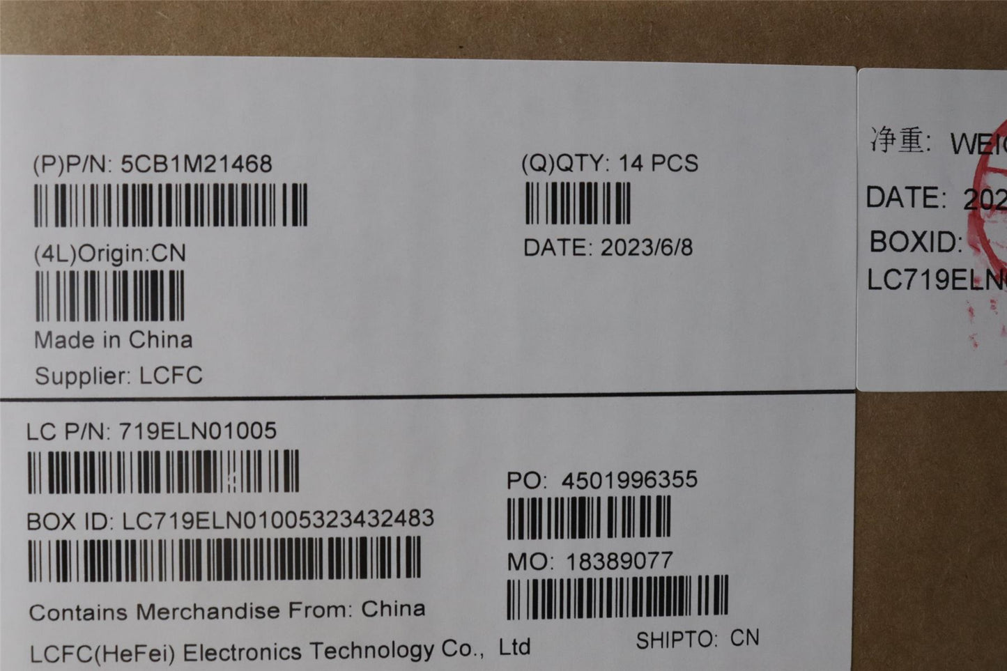 Lenovo ThinkPad E14 Gen 5 Bottom Base Lower Chassis Cover Black 5CB1M21468