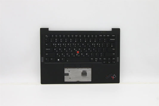 Lenovo IdeaPad 9 14ITL5 Palmrest Cover Touchpad Keyboard Nordic Silver 5CB0Z69749