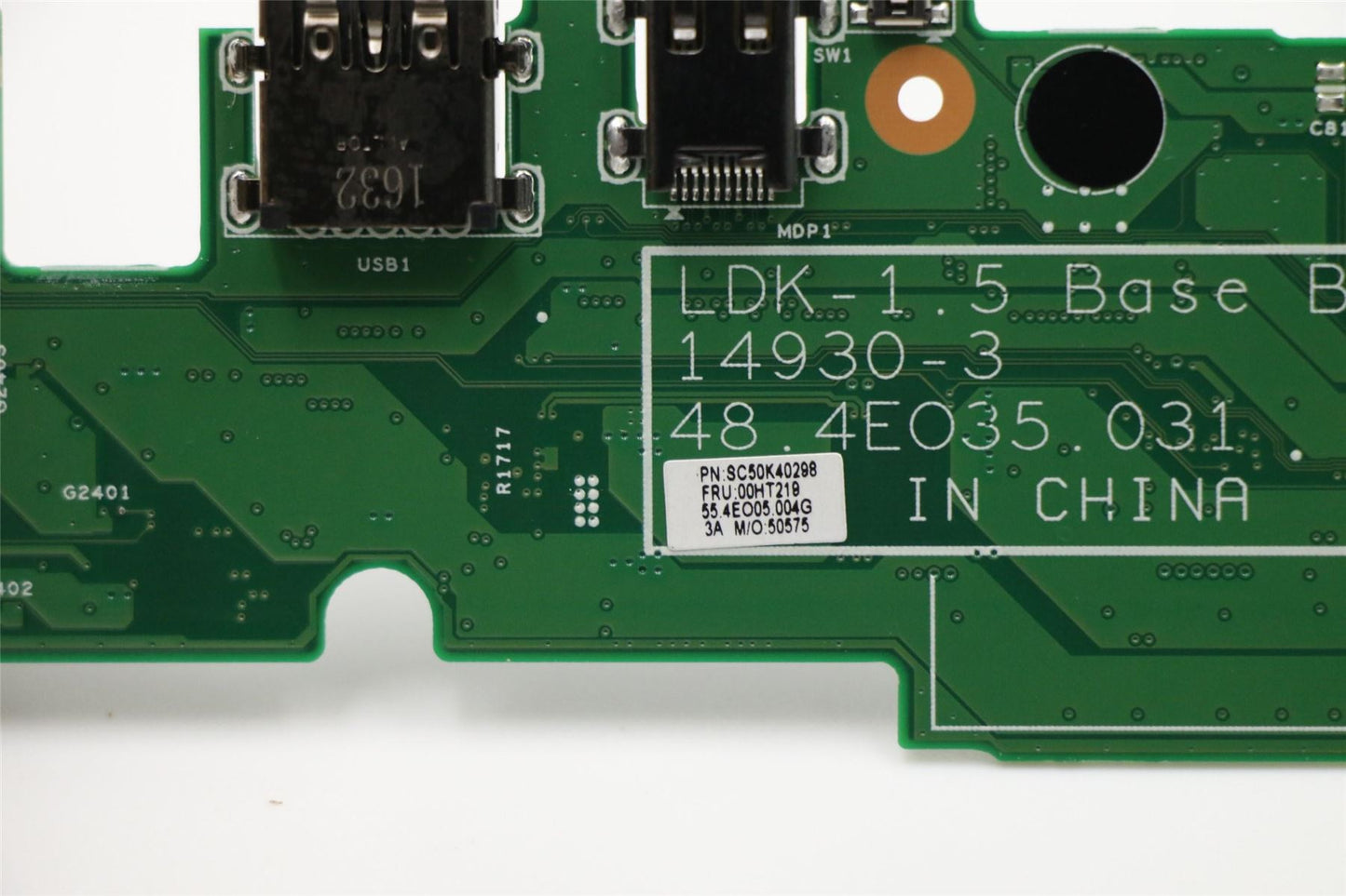 Lenovo Subcard,KBD Base Board 00HT219