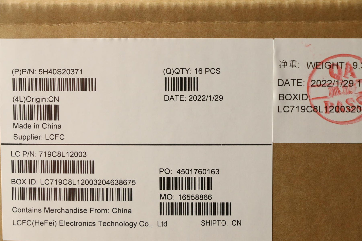 Lenovo Legion 5 Pro-16ITH6H Fan Heatsink 5H40S20371