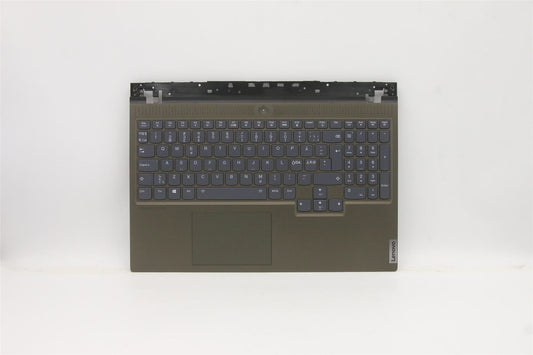 Lenovo C7 15IMH05 Palmrest Cover Touchpad Keyboard Nordic Grey 5CB0Z32929