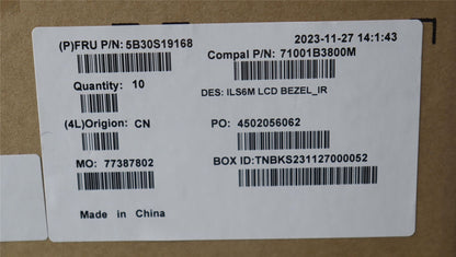 Lenovo LCD Bezel C 83DC IR 5B30S19168