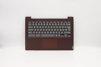 Lenovo Chromebook S340-14 Touch Palmrest Cover Touchpad Keyboard Red 5CB0W45153
