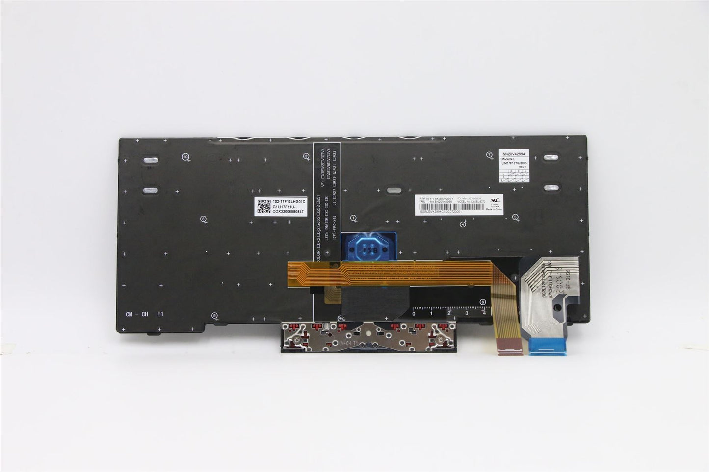 Lenovo NB_KYB CMSK-CS20,BK-BL,PMX,THAI 5N20V43357