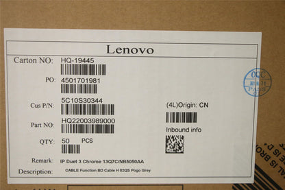 Lenovo Function BD Cable H 82QS Pogo Grey 5C10S30344