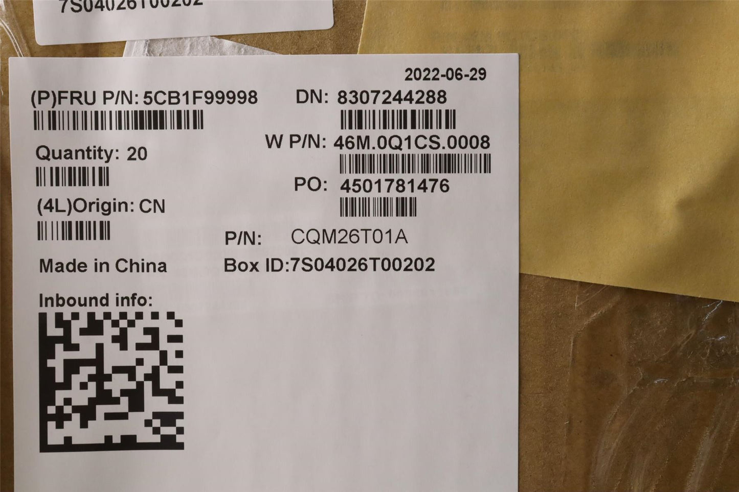 Lenovo Lower Case W 21AR AG 5CB1F99998