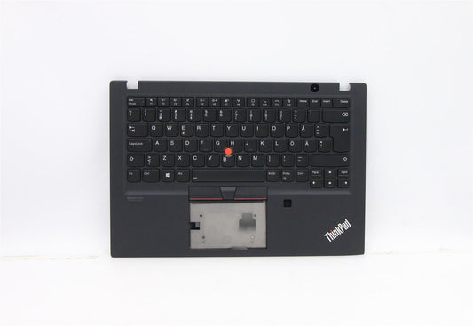 Lenovo ThinkPad T14s Keyboard Palmrest Top Cover Swedish Finnish 5M10Z54288