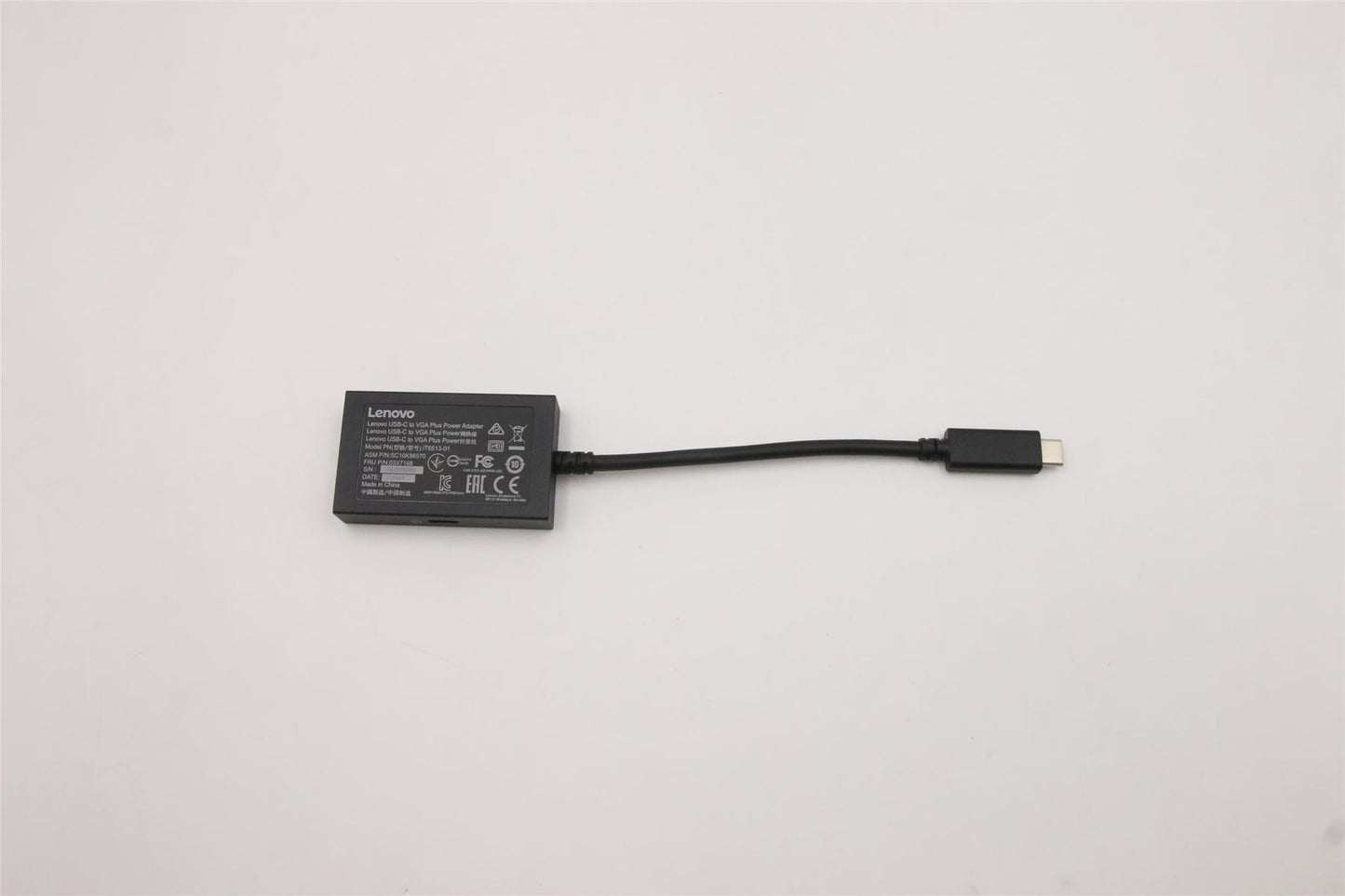 Lenovo FRU Type C to C/VGA 03X7169