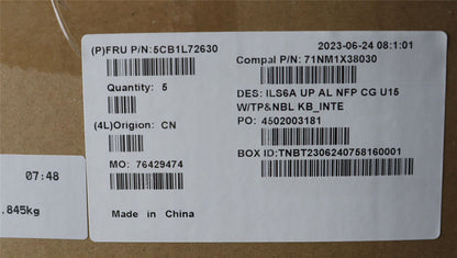 Lenovo IdeaPad 5 16ABR8 Palmrest Cover Touchpad Keyboard US Europe 5CB1L72630