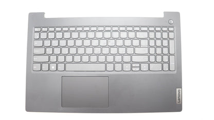 Lenovo V15 G4 IRU Palmrest Cover Touchpad Keyboard Russian Grey 5CB1L67789