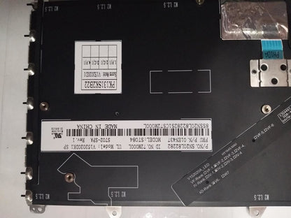 Lenovo Yoga 370 Keyboard Spanish Silver Backlit 01EN437