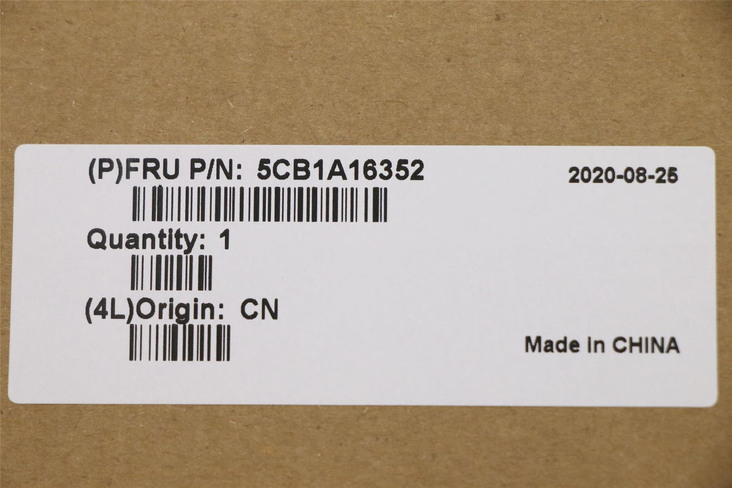 Lenovo 5CB1A16352 LCD Cover L 81TF PTN