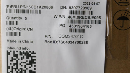 Lenovo COVER Upper Case ASM_BEL W82XX AG BL 5CB1K20806