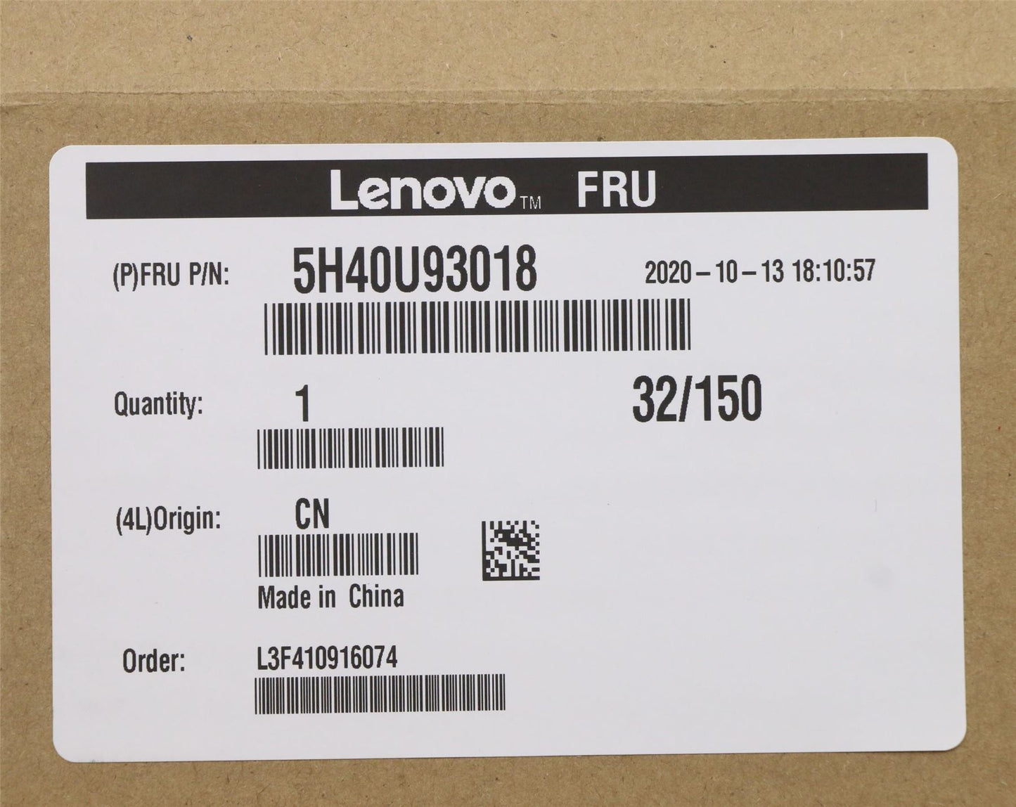 Lenovo Mini 5-01IMH05 Fan Heatsink 5H40U93018