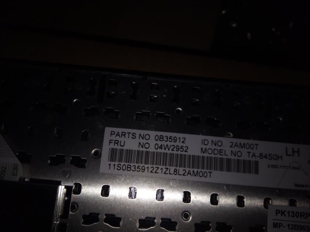 Lenovo Tanner-KBD SWE Swedish Keyboard 04W2952