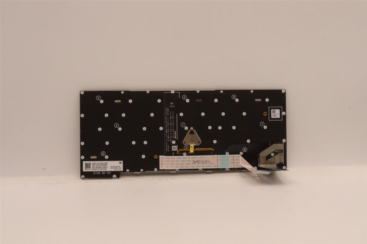 Lenovo NB_KYB SER2 KBD GR-BL,CHY,058 FRA French Greek Keyboard 5N21H76873