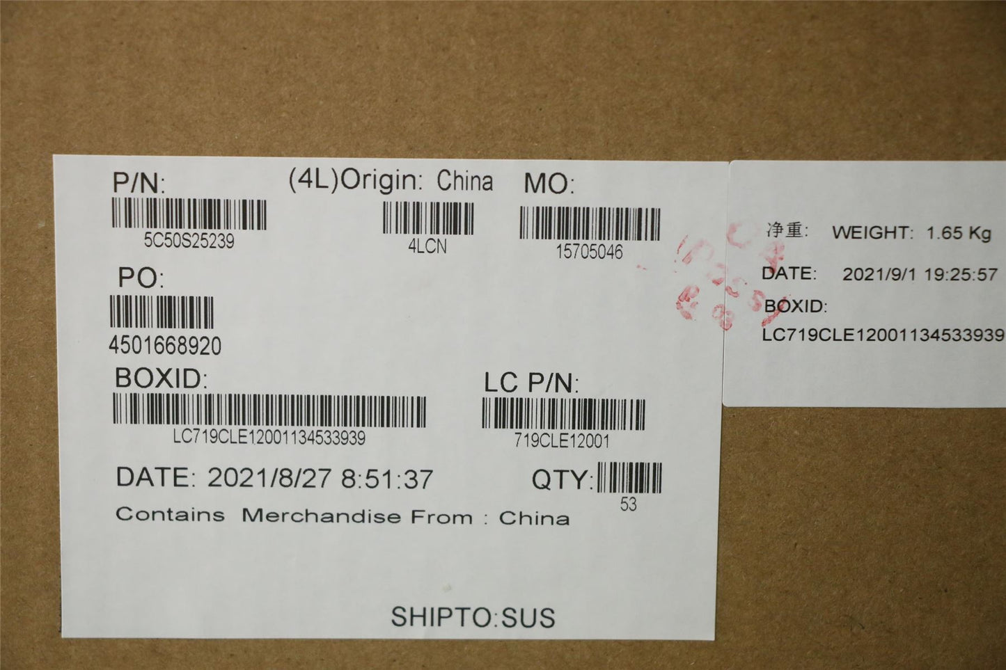 Lenovo USB Board L 82NJ 5C50S25239