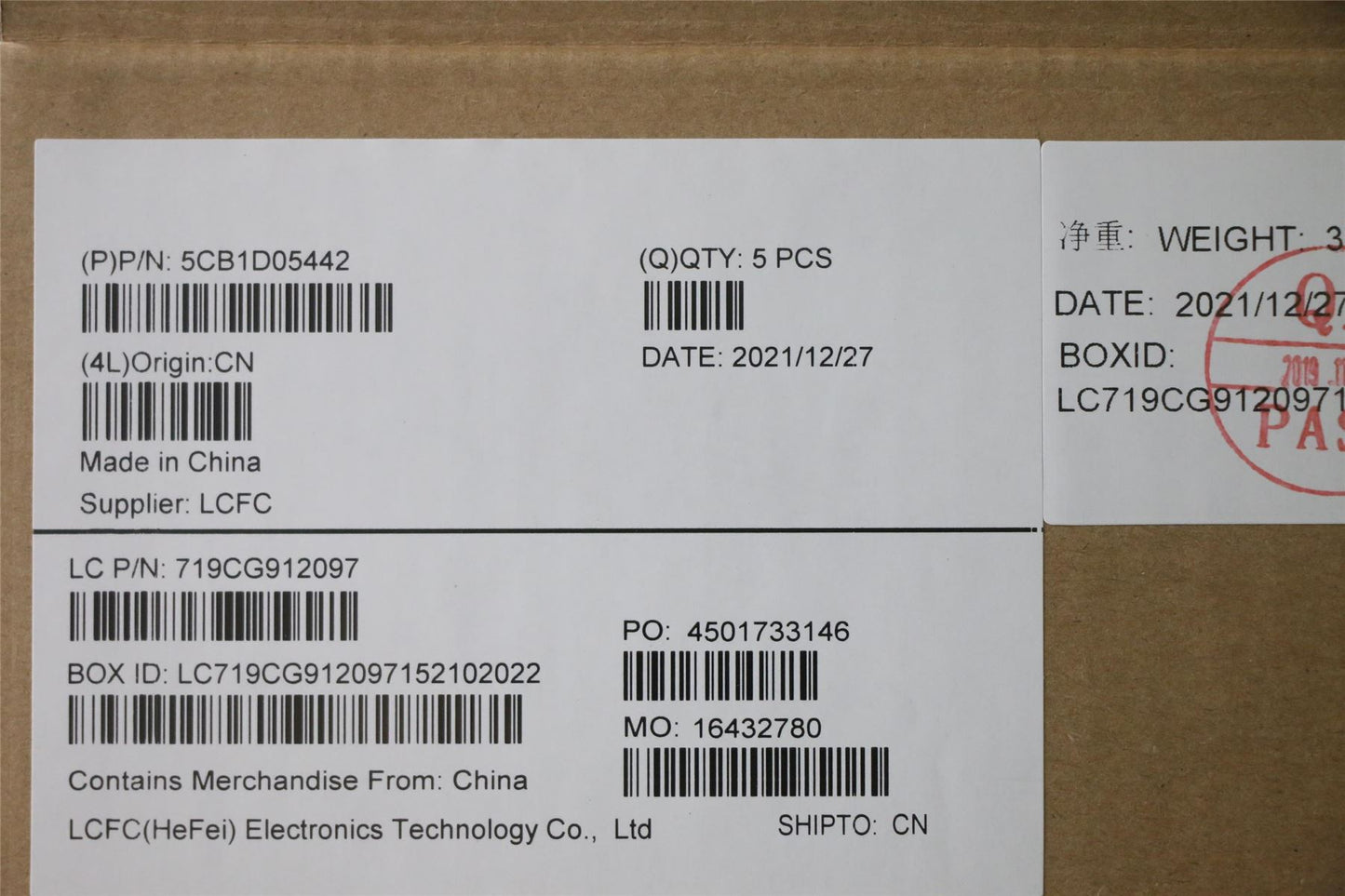 Lenovo Upper Case ASM_SPA L82JD STw/BUWRF 5CB1D05442