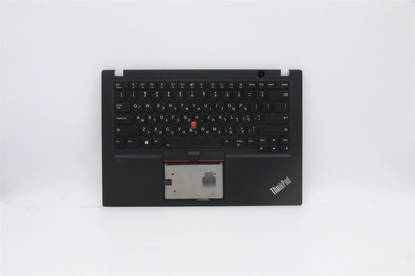 Lenovo ThinkPad T14s Keyboard Palmrest Top Cover Hebrew Black Backlit 5M10Z54186