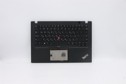 Lenovo ThinkPad T14s Keyboard Palmrest Top Cover Hebrew Black Backlit 5M10Z54186