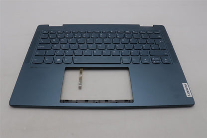 Lenovo Yoga 7 14IRL8 Keyboard Palmrest Top Cover UK Tidal Teal 5CB1L40869