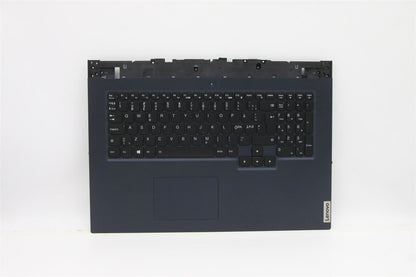 Lenovo Legion 5 17ACH6 Palmrest Cover Touchpad Keyboard Nordic Blue 5CB1D01927