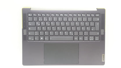 Lenovo Yoga 7 14ARP8 Palmrest Cover Touchpad Keyboard German Black 5CB1L50258