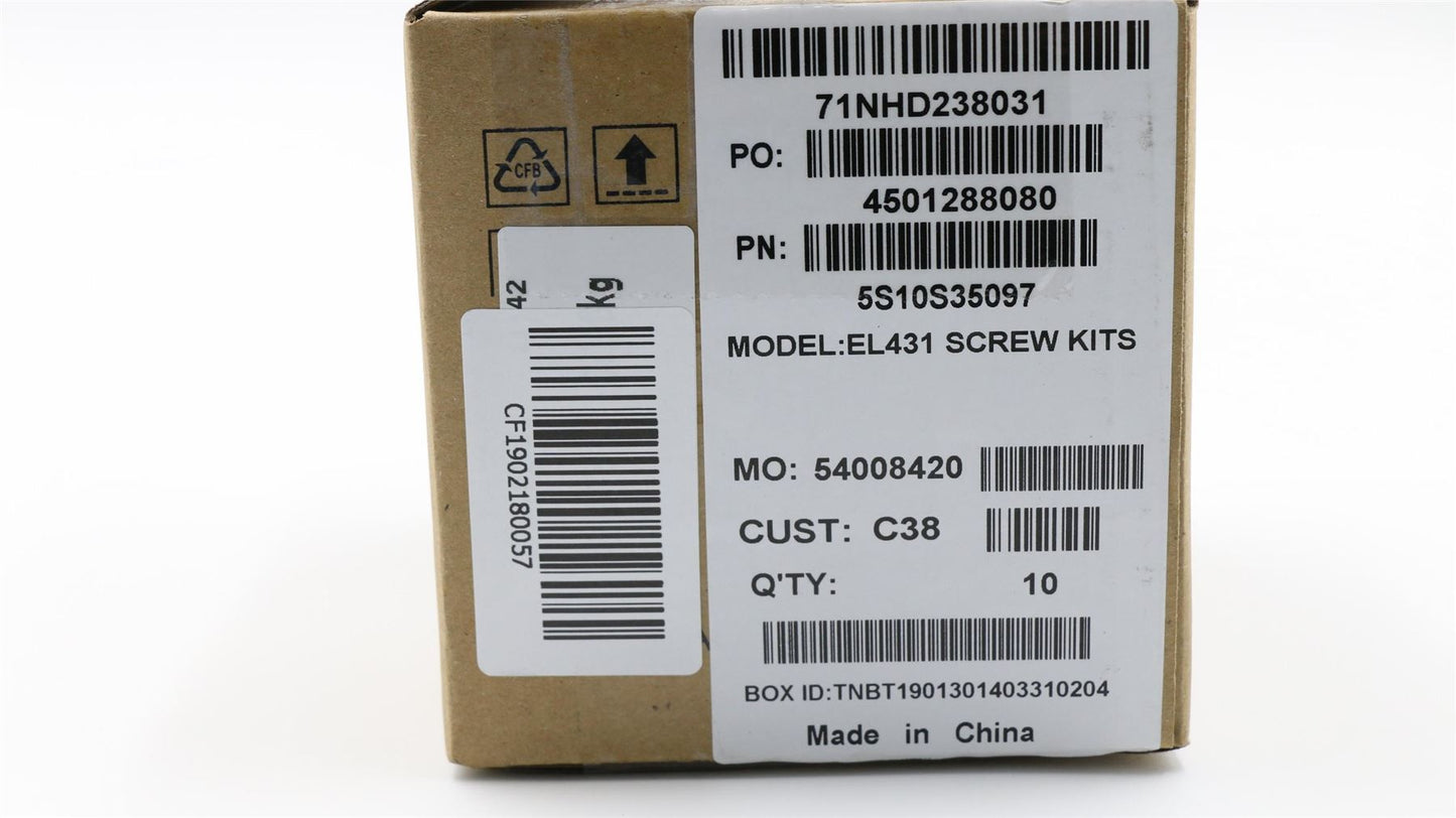 Lenovo IdeaPad S340-14API S340-14IIL Screw Screws Set Kit 5S10S35097