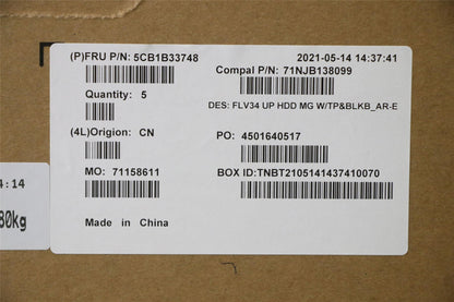 Lenovo Upper Case ASM_ARA C 20VD HDMGBL 5CB1B33748