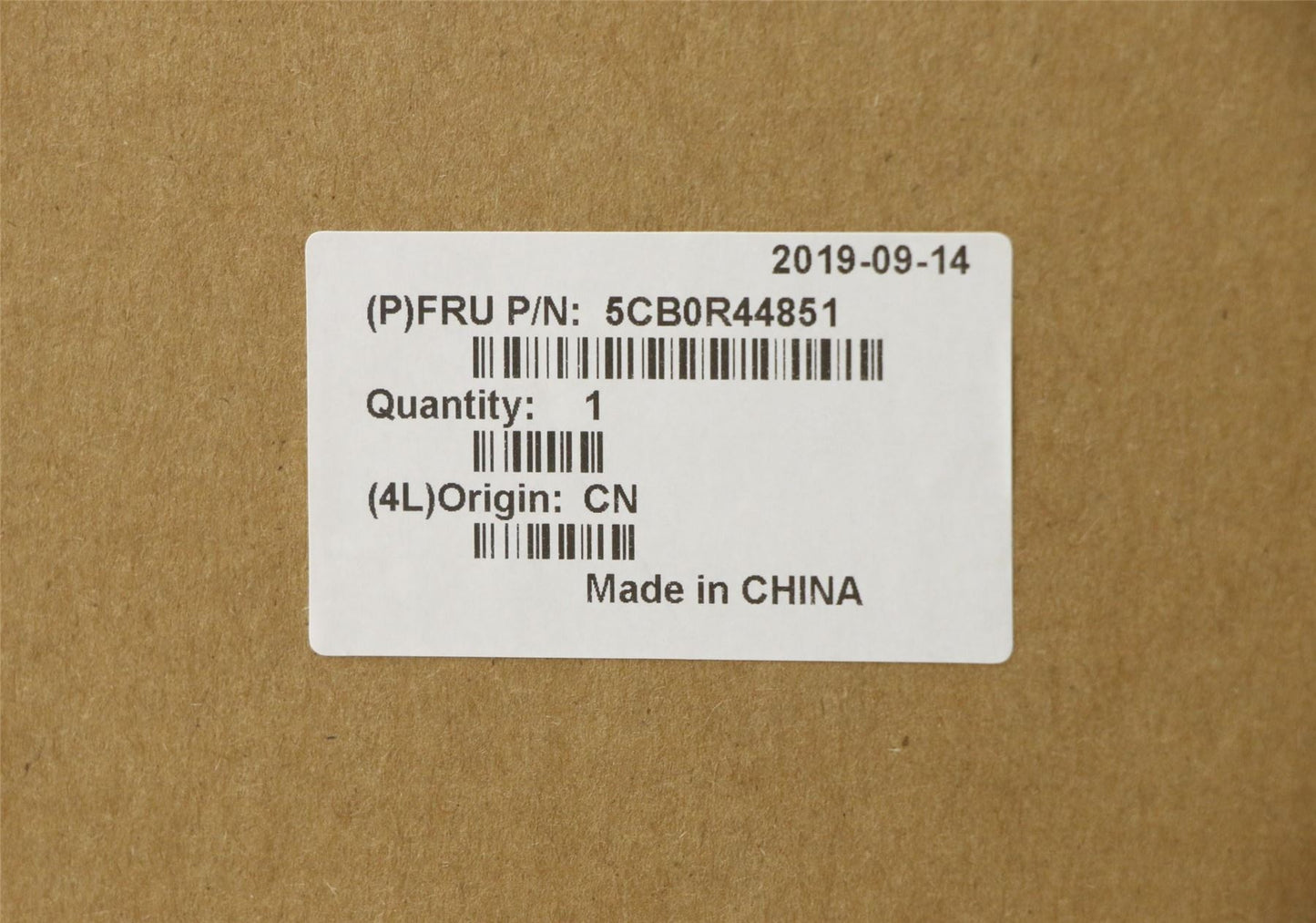 Lenovo Legion Y530-15ICH LCD Cover Rear Back Housing Black 5CB0R44851