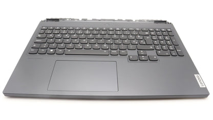 Lenovo Legion 7 16IRX8H Palmrest Cover Touchpad Keyboard Slovenian 5CB1L09919