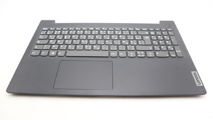 Lenovo V15 G4 IRU Palmrest Cover Touchpad Keyboard French Arabic Grey 5CB1L67775