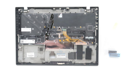 Lenovo ThinkPad X1 Gen 2 Keyboard Palmrest Top Cover Belgian Black 5M11H41644