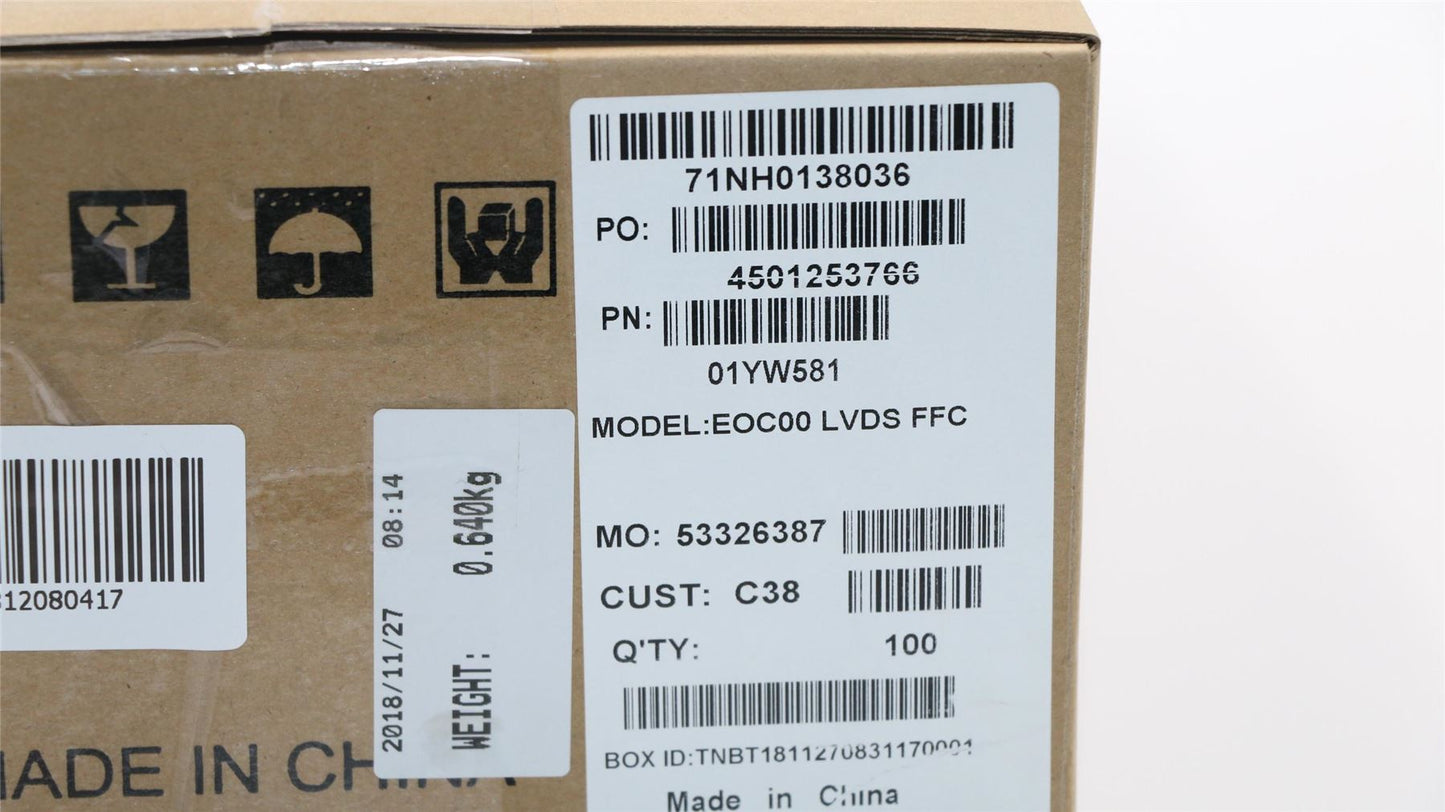 Lenovo IdeaCentre A340-24ICB A340-24IGM Cable Lcd Screen Display LED 01YW581
