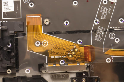 Lenovo Carbon X1 10th Keyboard Palmrest Top Cover German Black 5M11K07682