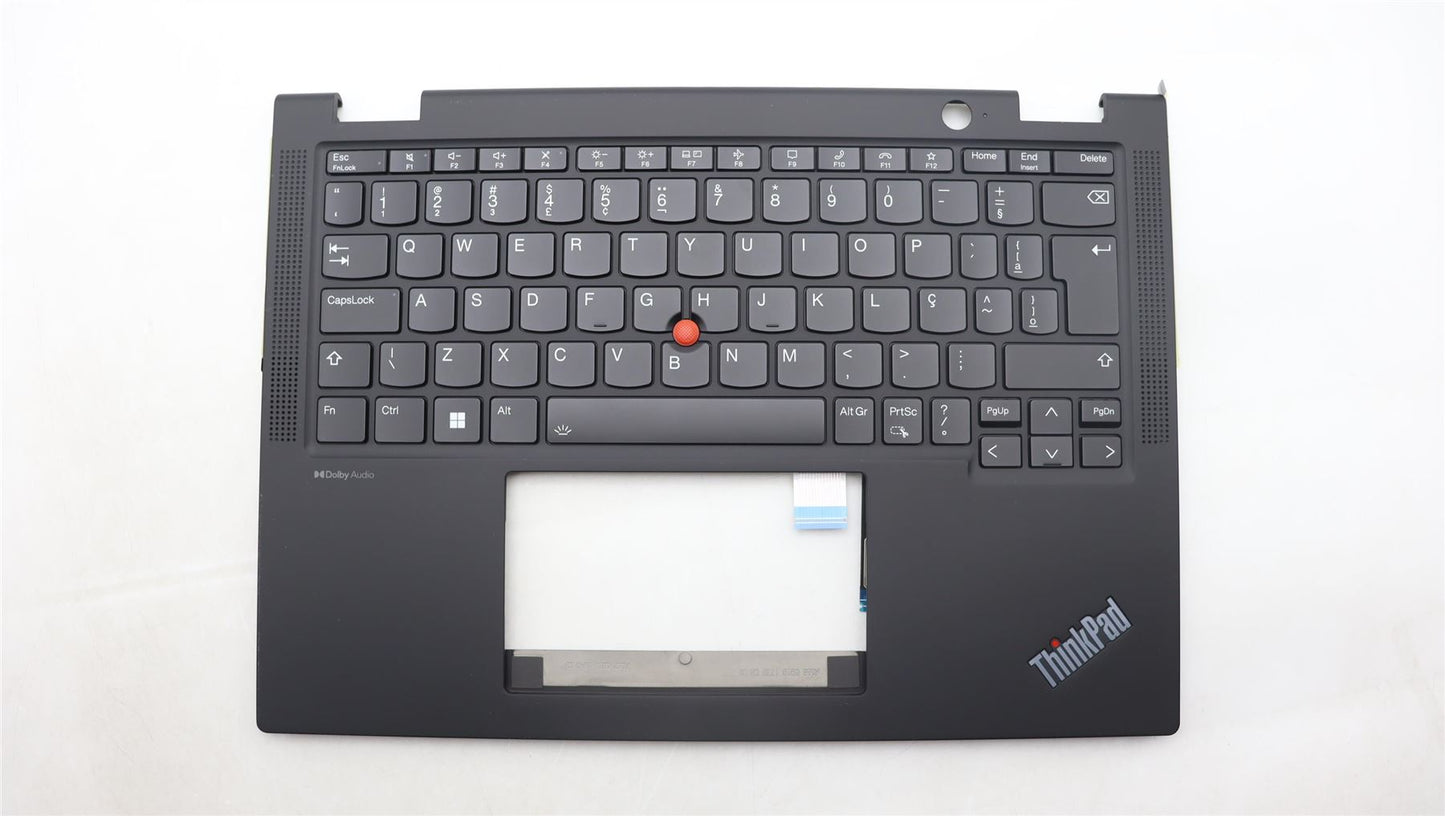 Lenovo ThinkPad X13 Gen 4 Keyboard Palmrest Top Cover Black Backlit 5M11L64084